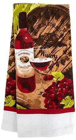 Kitchen Towel Set with 2 Quilted Pot Holders, Oven Mitt, Dish Towel, D –  areHandmade