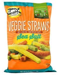 Good Health Vegetable Chips, With Sea Salt 2.75 oz