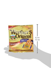 Load image into Gallery viewer, WERTHER&#39;S ORIGINAL Sugar Free Caramel Hard Candy, 1.46 Ounce Bag (Pack of 12), Hard Candy, Bulk Candy, Individually Wrapped Candy Caramels, Caramel Candy Sweets, Bag of Candy, Hard Candy Bulk