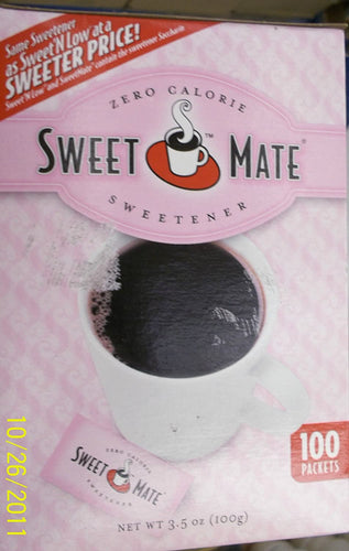 Sweet Mate Sweetener Zero Calories (100 Pcs)