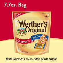 Load image into Gallery viewer, WERTHER&#39;S ORIGINAL Sugar Free Caramel Hard Candy, 1.46 Ounce Bag (Pack of 12), Hard Candy, Bulk Candy, Individually Wrapped Candy Caramels, Caramel Candy Sweets, Bag of Candy, Hard Candy Bulk