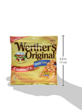 Load image into Gallery viewer, WERTHER&#39;S ORIGINAL Sugar Free Caramel Hard Candy, 1.46 Ounce Bag (Pack of 12), Hard Candy, Bulk Candy, Individually Wrapped Candy Caramels, Caramel Candy Sweets, Bag of Candy, Hard Candy Bulk